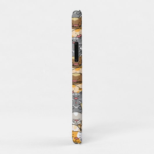 Coques Case-Mate iPhone Cute Kitty Chats (Dos/Droite)