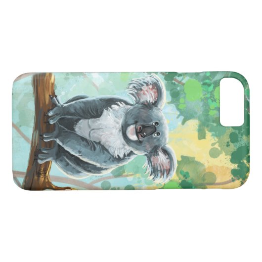 Coques Case-Mate iPhone Cute Koala Oear Electronique (Dos (Horizontal))