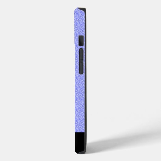 Coques Case-Mate iPhone Cute Lavender bleu et élégant (Verso / Gauche)