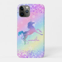 Cute licorne rose Parties scintillant arc-en-ciel 