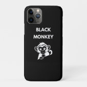 Coques Case-Mate iPhone Cute Little Black Monkey (Dos)