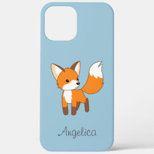 Case-Mate iPhone Case Cute Little Fox sur Blue