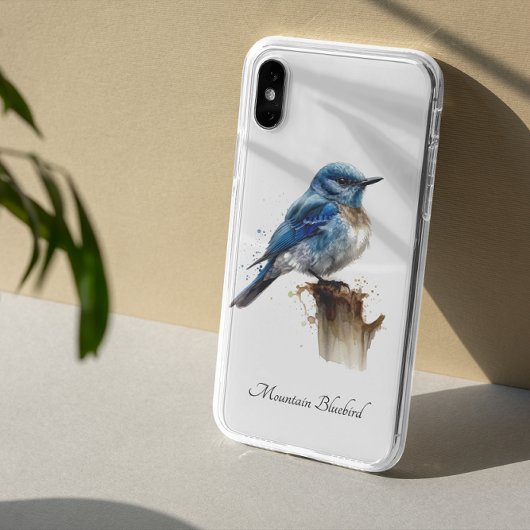 Coques Case-Mate iPhone Cute Little Mountain Bluebird, coutume