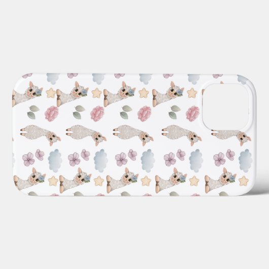 Coques Case-Mate iPhone CUTE LLAMA Case-Mate iPhone case (Verso (horizontal))
