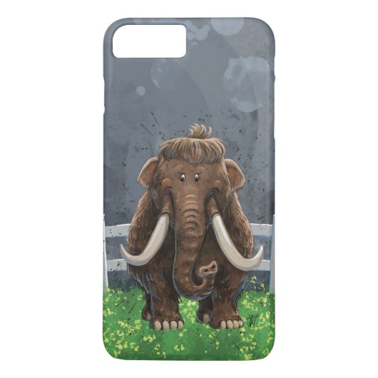 Coques Case-Mate iPhone Cute Mastodon (Dos)