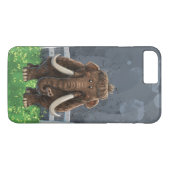 Coques Case-Mate iPhone Cute Mastodon (Dos (Horizontal))