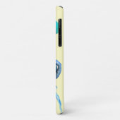 Coques Case-Mate iPhone Cute méduse trio aquarelle art (Dos/Gauche)