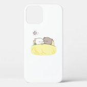 Coques Case-Mate iPhone Cute Mochi Peach Cat (Verso)