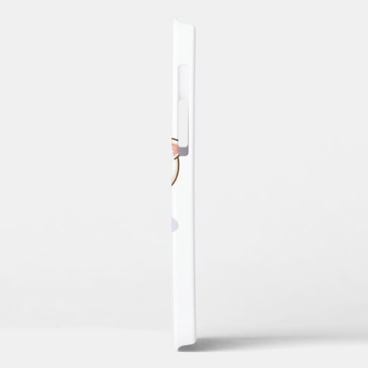 Coques Case-Mate iPhone Cute Mochi Peach Cat (Verso / Gauche)