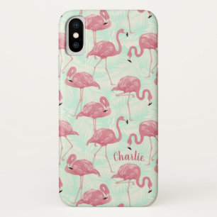 Etui iPhone Case-Mate Cute modèle Flamingo personnalisés nom de téléphon