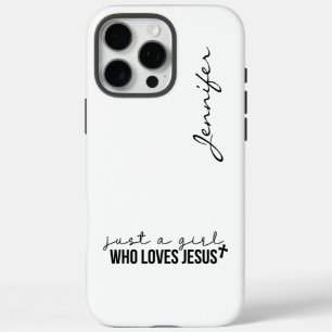 Coques iPhone 16 Pro Max Cute Moderne Minimaliste Faith iPhone