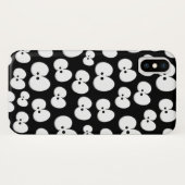 Coques Case-Mate iPhone Cute Noir et Blanc Éffrayant Yeux Motif Halloween (Dos (Horizontal))