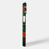 Coques Case-Mate iPhone Cute Orange Chat en Fleurs (Verso / Droite)