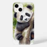 Cute Ours Panda Dans L'Arbre