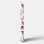 Coques Case-Mate iPhone Cute owl background (Verso / Gauche)