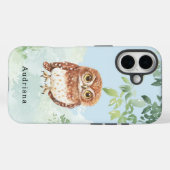 Coques Case-Mate iPhone Cute Owl Jungle Animal (Verso (horizontal))
