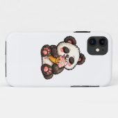 Coques Case-Mate iPhone Cute Panda Ice Cream (Dos (Horizontal))