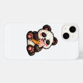 Coques Case-Mate iPhone Cute Panda Ice Cream (Verso (horizontal))