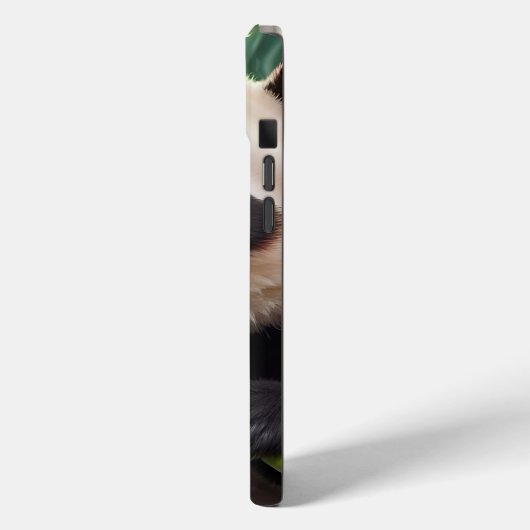 Coques Case-Mate iPhone Cute Panda Mange Du Bambou (Verso / Gauche)