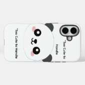 Coques Case-Mate iPhone Cute Panda Phone Case  (Verso (horizontal))