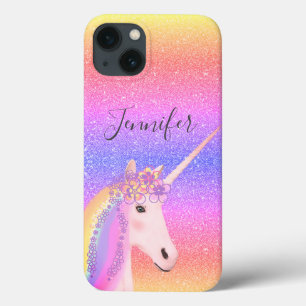 Case-Mate iPhone Case Cute Parties scintillant Unicorn Rainbow Kids Pers