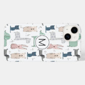 Coques Case-Mate iPhone Cute Pastel Baby Motif animal (Verso (horizontal))