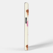 Coques Case-Mate iPhone Cute Pastel Motif de crème glacée (Verso / Droite)