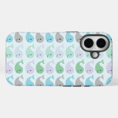 Coques Case-Mate iPhone Cute Pastel Whales Motif (Verso (horizontal))