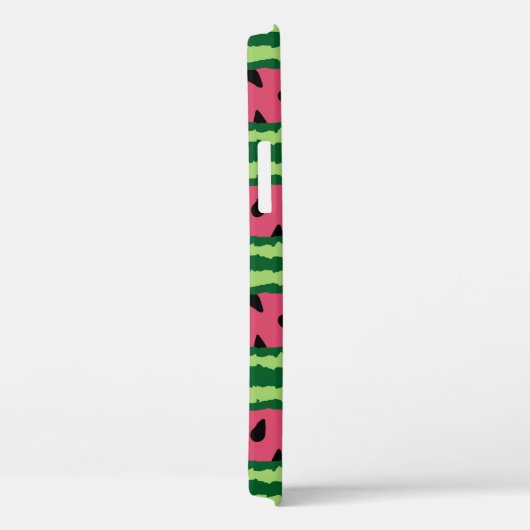 Coques Case-Mate iPhone Cute pastèque Motif rose et vert (Verso / Droite)