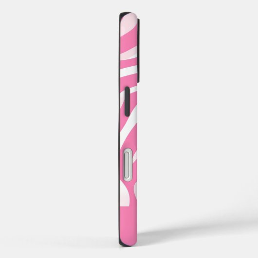 Coques Case-Mate iPhone Cute Personalized Pink Zebra Print iPhone  (Verso / Droite)