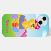 Coques Case-Mate iPhone Cute Personnalisé Pâques chic (Verso (horizontal))