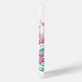 Coques Case-Mate iPhone Cute Personnalisé Peacock Floral (Verso / Gauche)