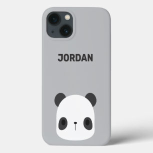 Case-Mate iPhone Case Cute petit ours Panda avec nom personnalisé