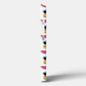 Coques Case-Mate iPhone Cute Pineapple et Watermelon Doodle Pattern (Verso / Gauche)