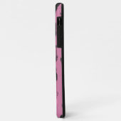 Coques Case-Mate iPhone Cute Pink Cat iPhone Case – Soft Aesthetic Vibes (Dos/Gauche)