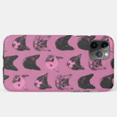 Coques Case-Mate iPhone Cute Pink Cat iPhone Case – Soft Aesthetic Vibes (Dos (Horizontal))