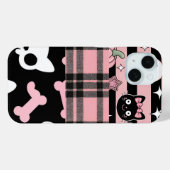 Coques Case-Mate iPhone Cute Pink Pastel Goth Halloween (Verso (horizontal))