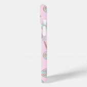 Coques Case-Mate iPhone Cute Pink Pastel Lollipop Seamless Pattern (Verso / Gauche)