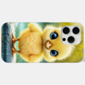 Coques Case-Mate iPhone Cute poussette moelleuse avec de grands yeux debou (Verso (horizontal))