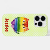 Coques Case-Mate iPhone Cute Pride Kitty Aquarelle personnalisée (Verso (horizontal))
