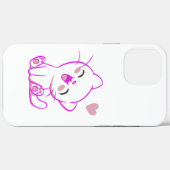 Coques Case-Mate iPhone CUTE RIRE PETITE CUISINE Fuchsia (Verso (horizontal))