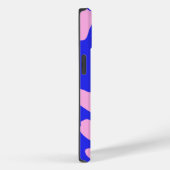 Coques Case-Mate iPhone Cute Rose Blue Cow Imprimer Motif (Verso / Droite)