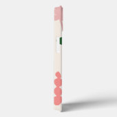 Coques Case-Mate iPhone Cute rose et orange Floral Personnalisé (Verso / Droite)