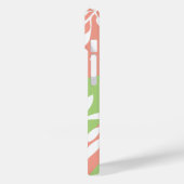 Coques Case-Mate iPhone Cute rose & vert Personnalisé Floral (Verso / Gauche)