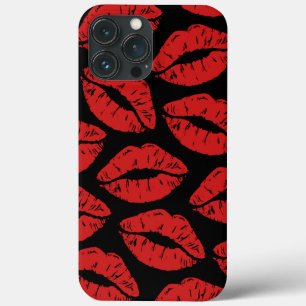 Case-Mate iPhone Case Cute Rouge Lipstick Bisses Kiss Lips motif