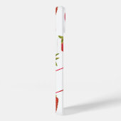 Coques Case-Mate iPhone Cute rouge Motif de fraise d'été personnalisé (Verso / Droite)
