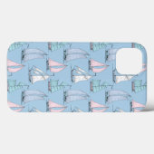 Coques Case-Mate iPhone Cute Sailboat (Verso (horizontal))