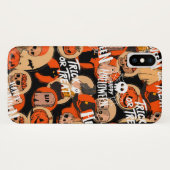 Coques Case-Mate iPhone  Cute & Scary Halloween Spooky vibes  (Dos (Horizontal))