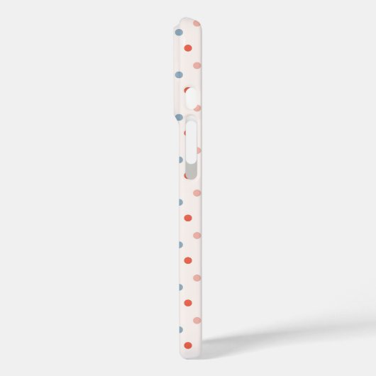 Coques Case-Mate iPhone Cute Scattered Mini Polka Dots Muted Terrazzo Spec (Verso / Gauche)