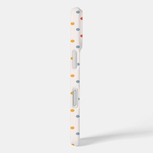 Coques Case-Mate iPhone Cute Scattered Mini Polka Dots Muted Terrazzo Spec (Verso / Droite)